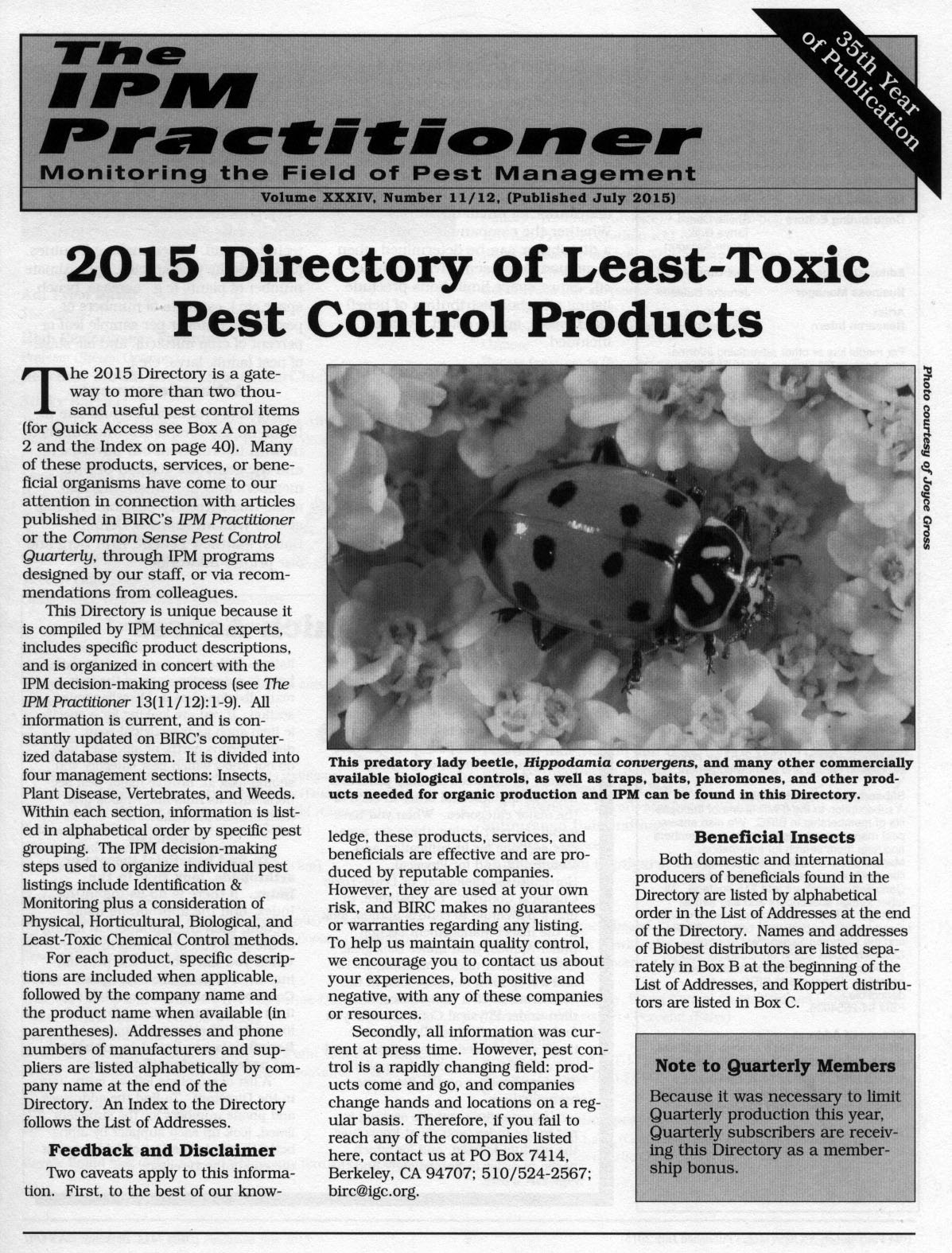 No Chemical Pest Control!, pest